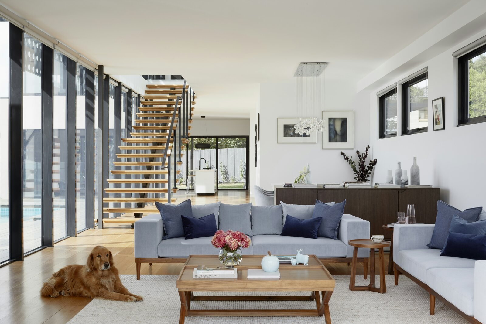Intérieur préparé avec soin